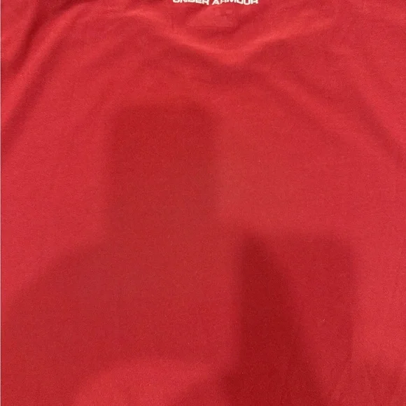 Under Armour Red/Burgundy Tactical HeatGear Tee Men's T-Shirt Large - Picture 11 of 13